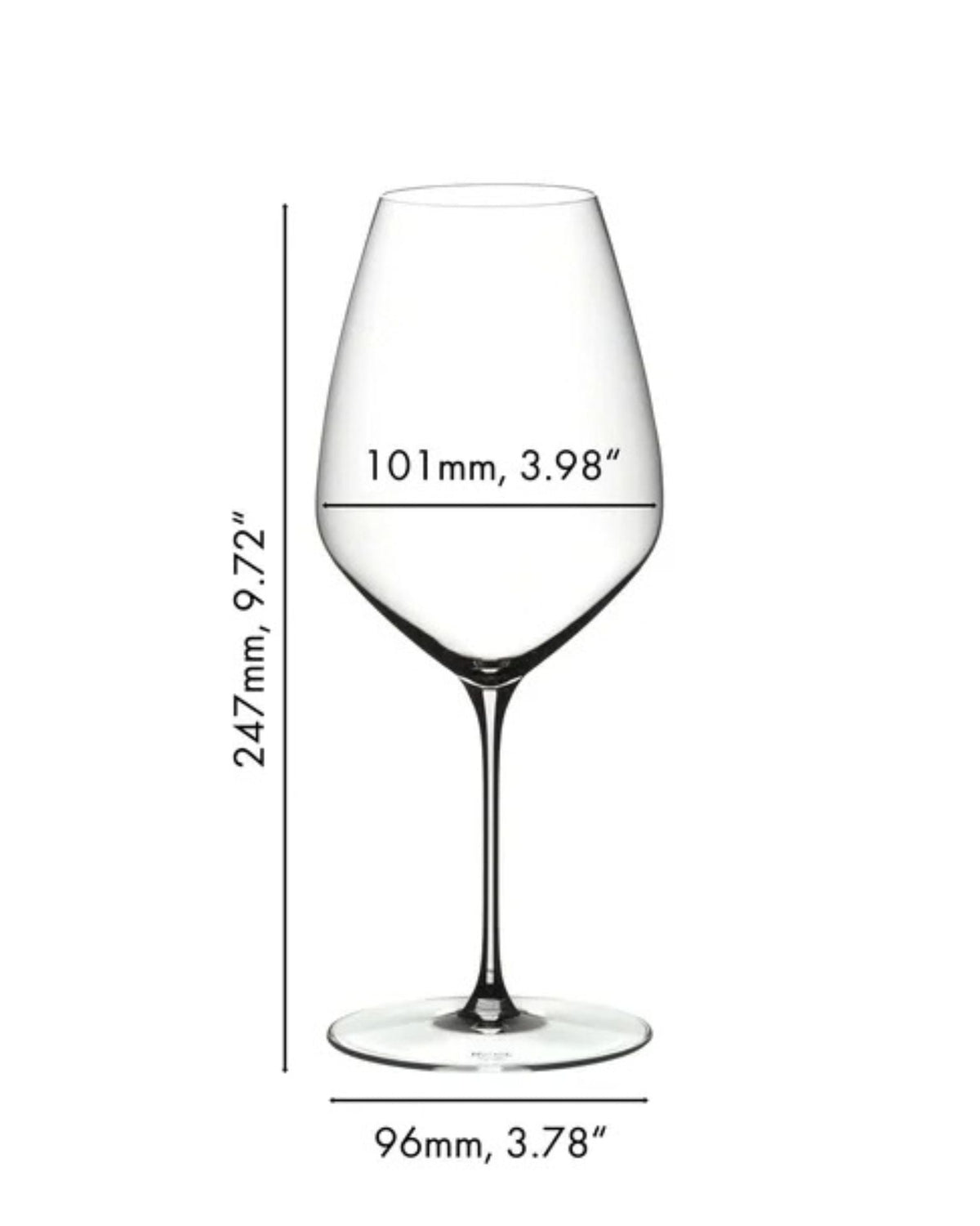 Set of 2 Riedel Syrah/Shiraz Glasses | Veloce Series