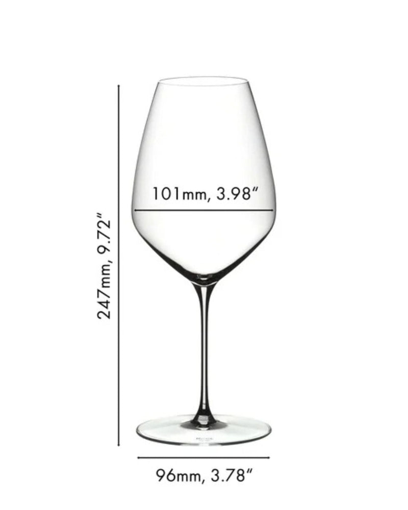 Set of 2 Riedel Syrah/Shiraz Glasses | Veloce Series