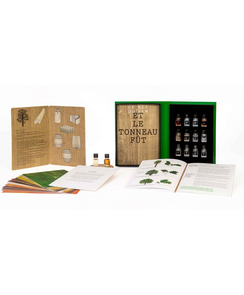 Le nez du Vin - Coffret le Fût de Chêne neuf 12 arômes