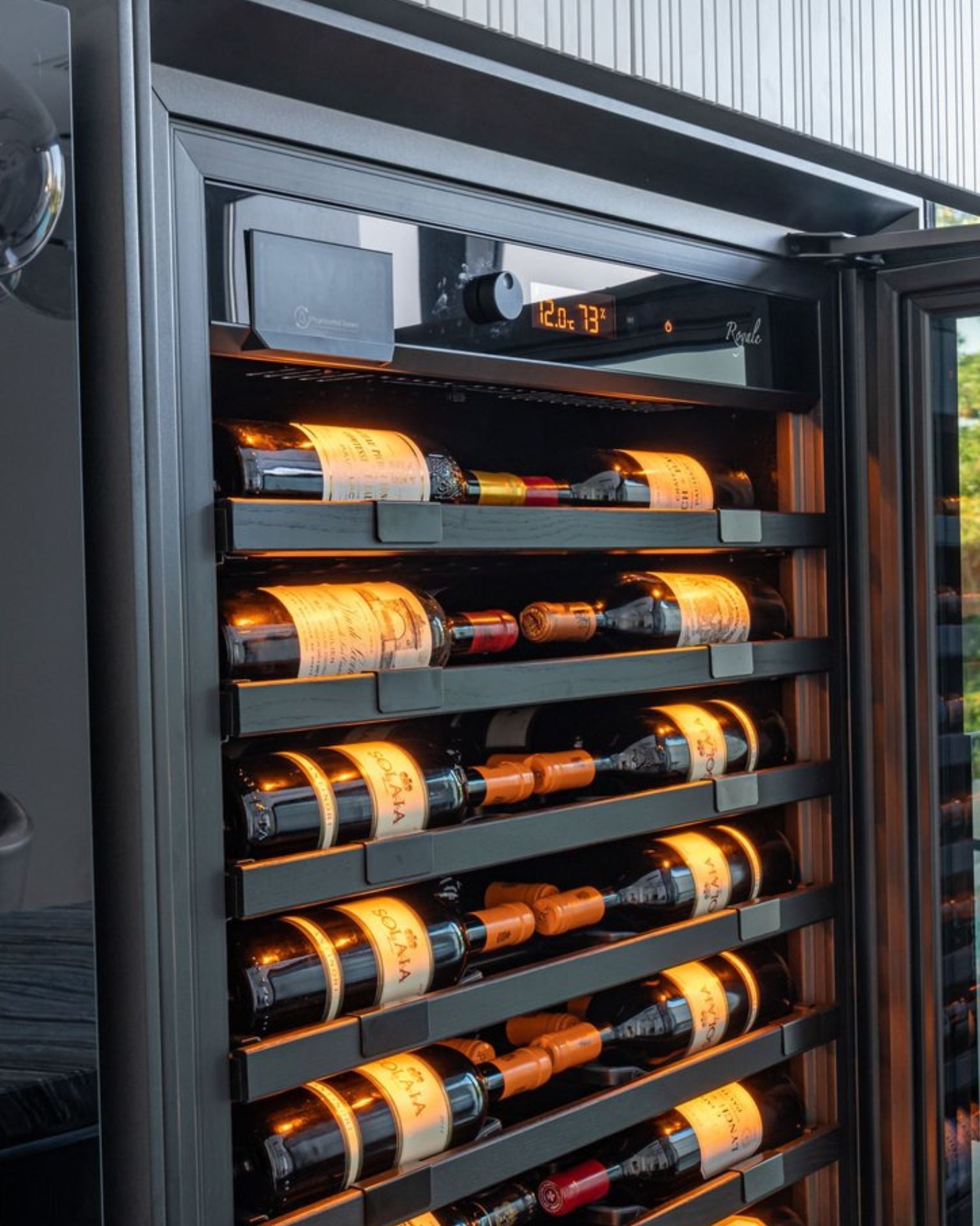 EuroCave Royale | The World's Best Wine Cooler - 124 Bottles - Glass Door