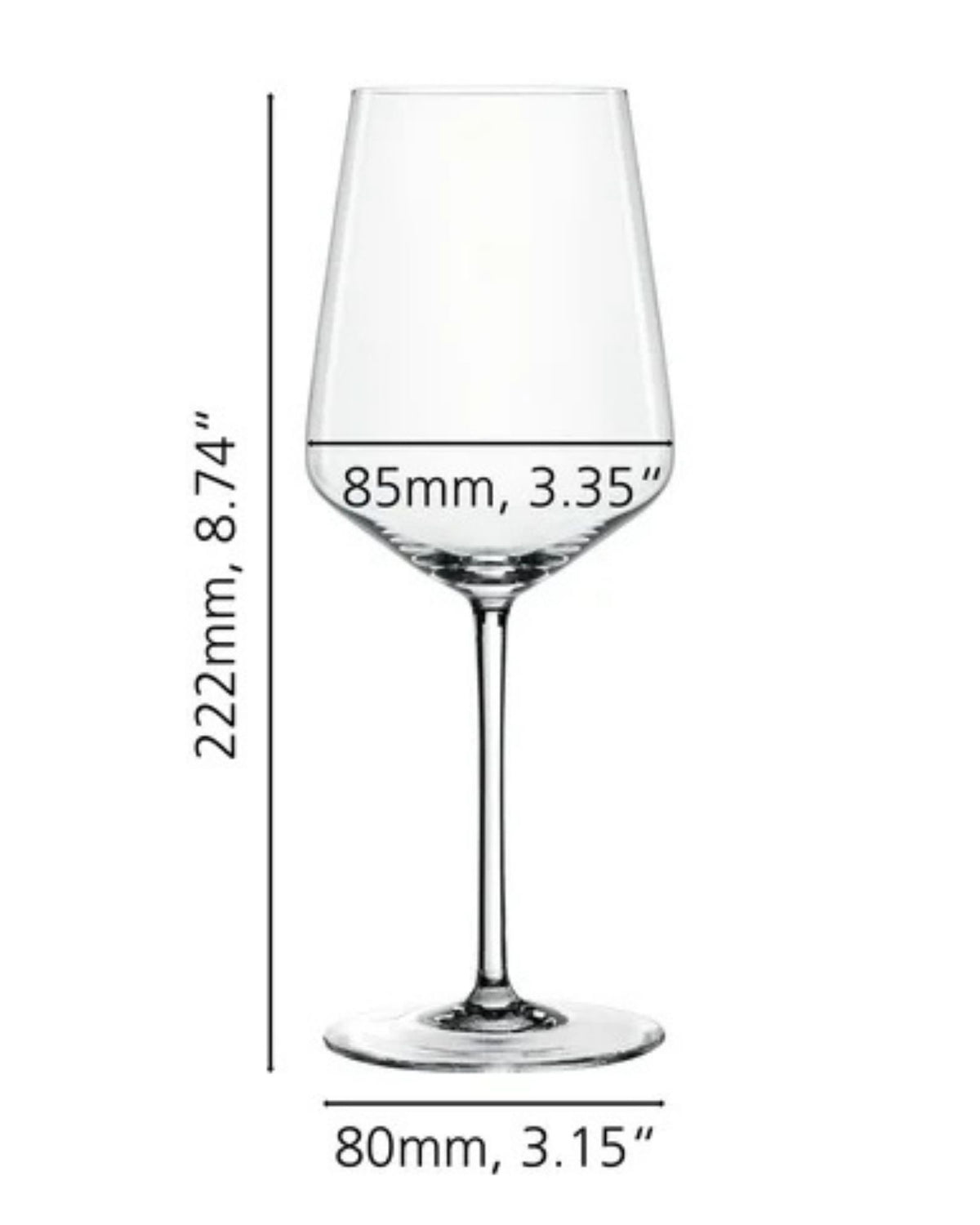 Set of 4 Spiegelau White Wine Glasses | Style Series