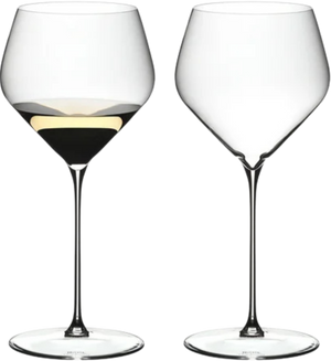Set of 2 Riedel Chardonnay Glasses | Veloce Series
