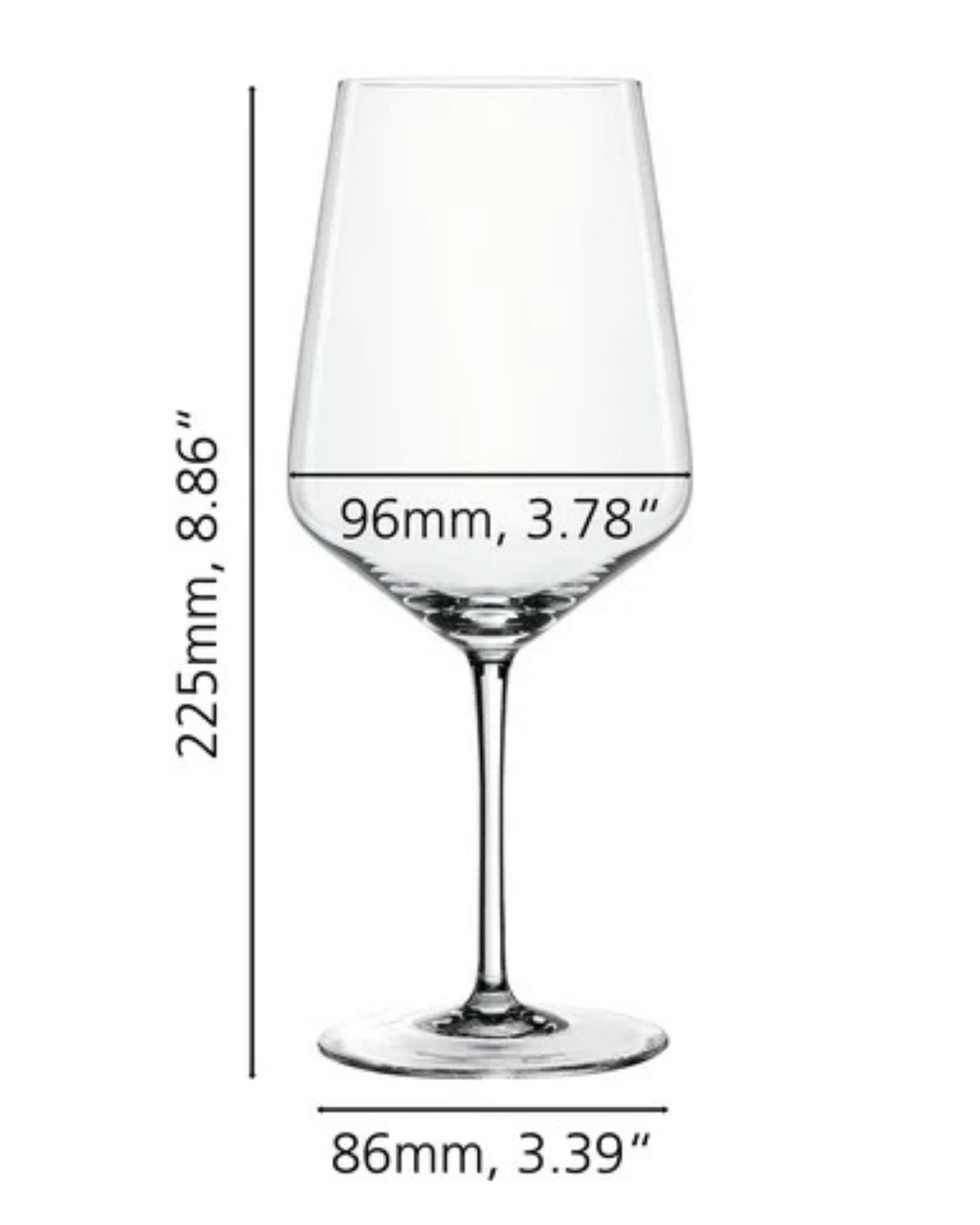 Ens. de 4 Verres à Vin Rouge Spiegelau | Série Style