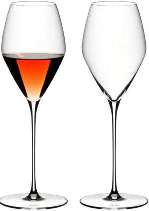 Set of 2 Riedel Rosé Glasses | Veloce Series