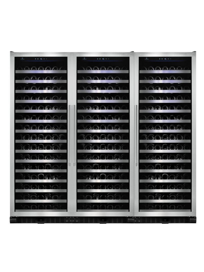 WineCell'R Wine Cabinet - Diamond Collection | 543 Bottles - 3 Zones
