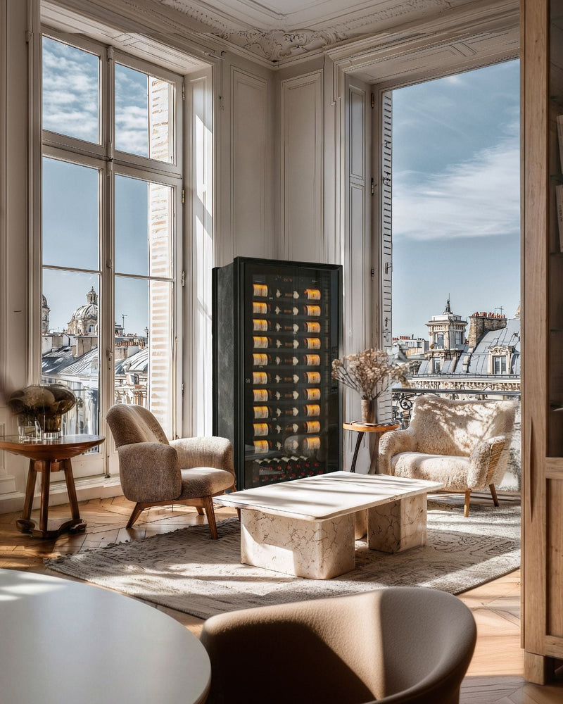 EuroCave Royale | The World's Best Wine Cooler - 124 Bottles - Glass Door