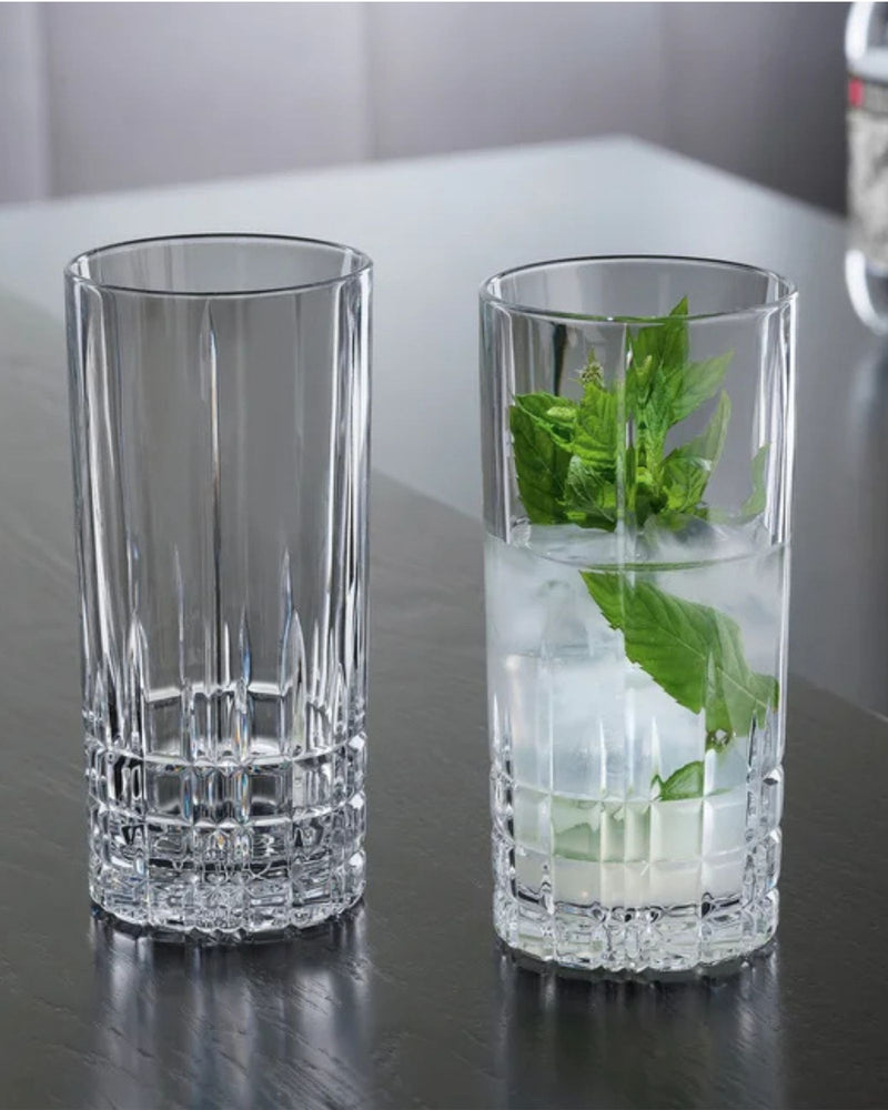 Set of 4 Spiegelau Highball Cocktail Glasses | Perfect Serve Series