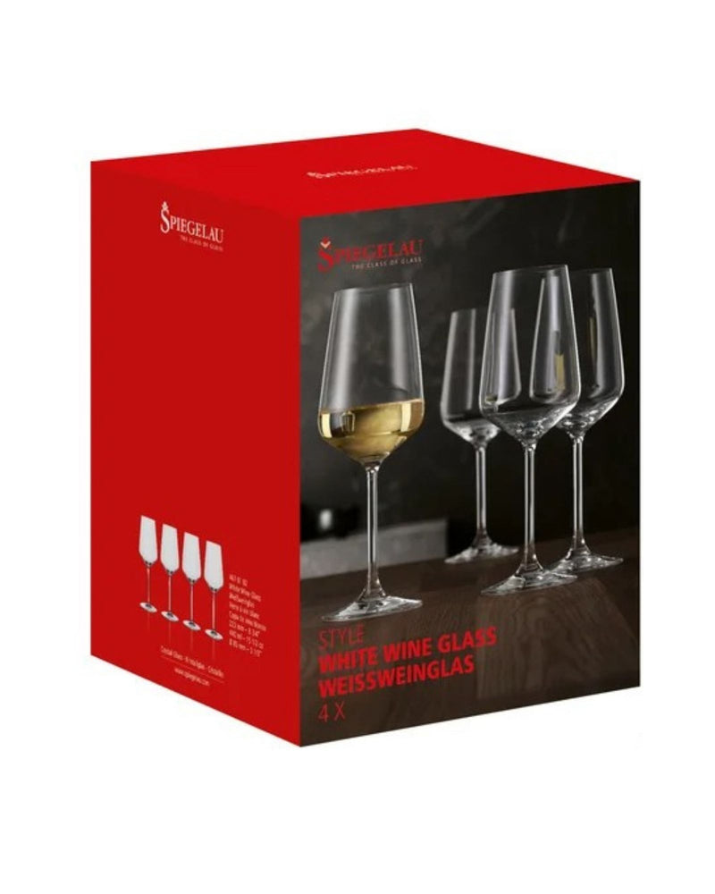 Set of 4 Spiegelau White Wine Glasses | Style Series