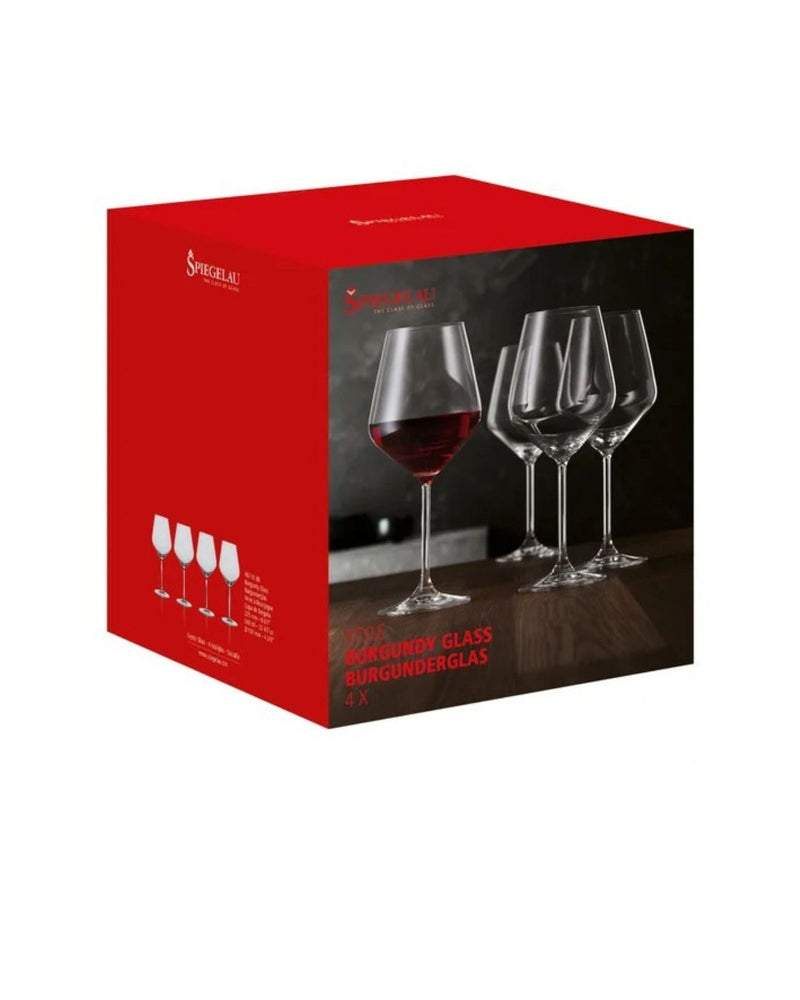 Ens. de 4 Verres à Bourgogne Spiegelau | Série Style