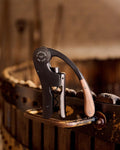 Tire-bouchon à Levier Oeno Motion Bois & Noir | Atelier du vin