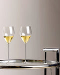Ens. de 4 verres à Champagne Riedel | Série Veloce