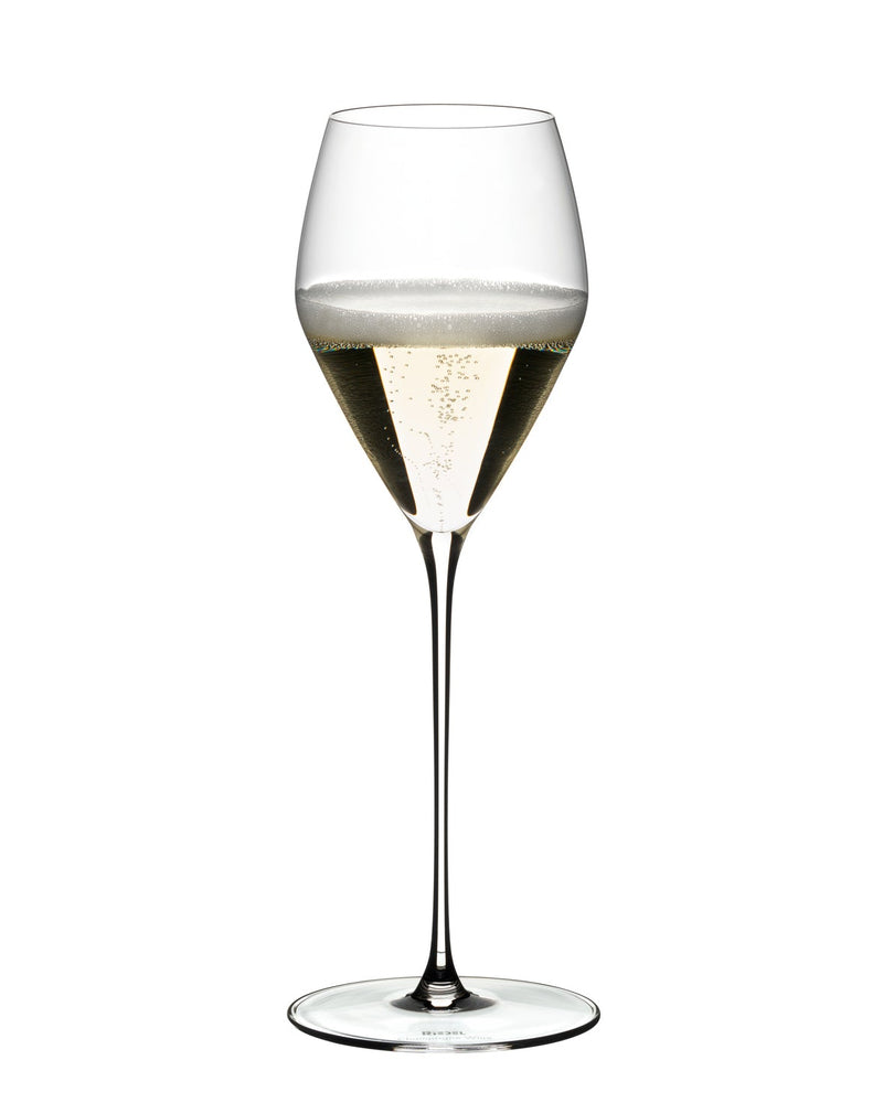 Ens. de 4 verres à Champagne Riedel | Série Veloce