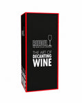 Carafe à Vin Riedel | Black Tie Face to Face