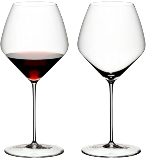 Set of 2 Riedel Pinot Noir / Nebbiolo Glasses | Veloce Series