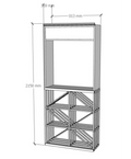 Elite Kit Rack - Arche de Dégustation Diamant 96 Bouteilles - Vue 3