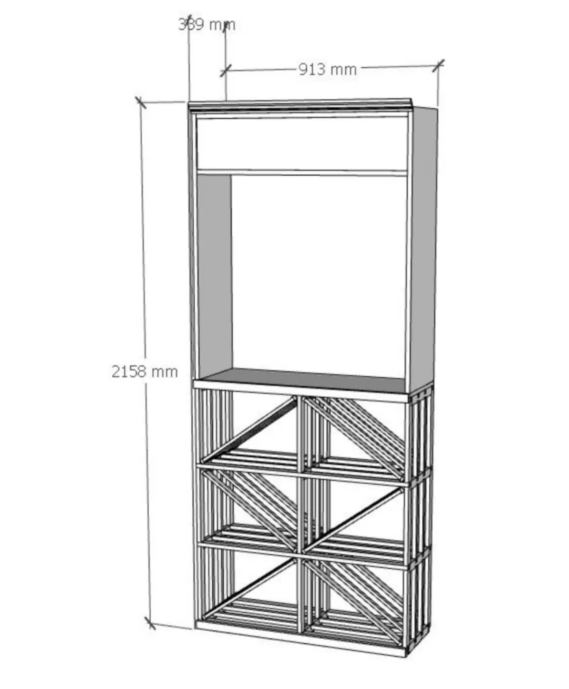 Elite Kit Rack - Arche de Dégustation Diamant 96 Bouteilles - Vue 3