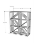 Elite Kit Rack - Casier Demi-Hauteur Diamant 96 Bouteilles - Vue 3