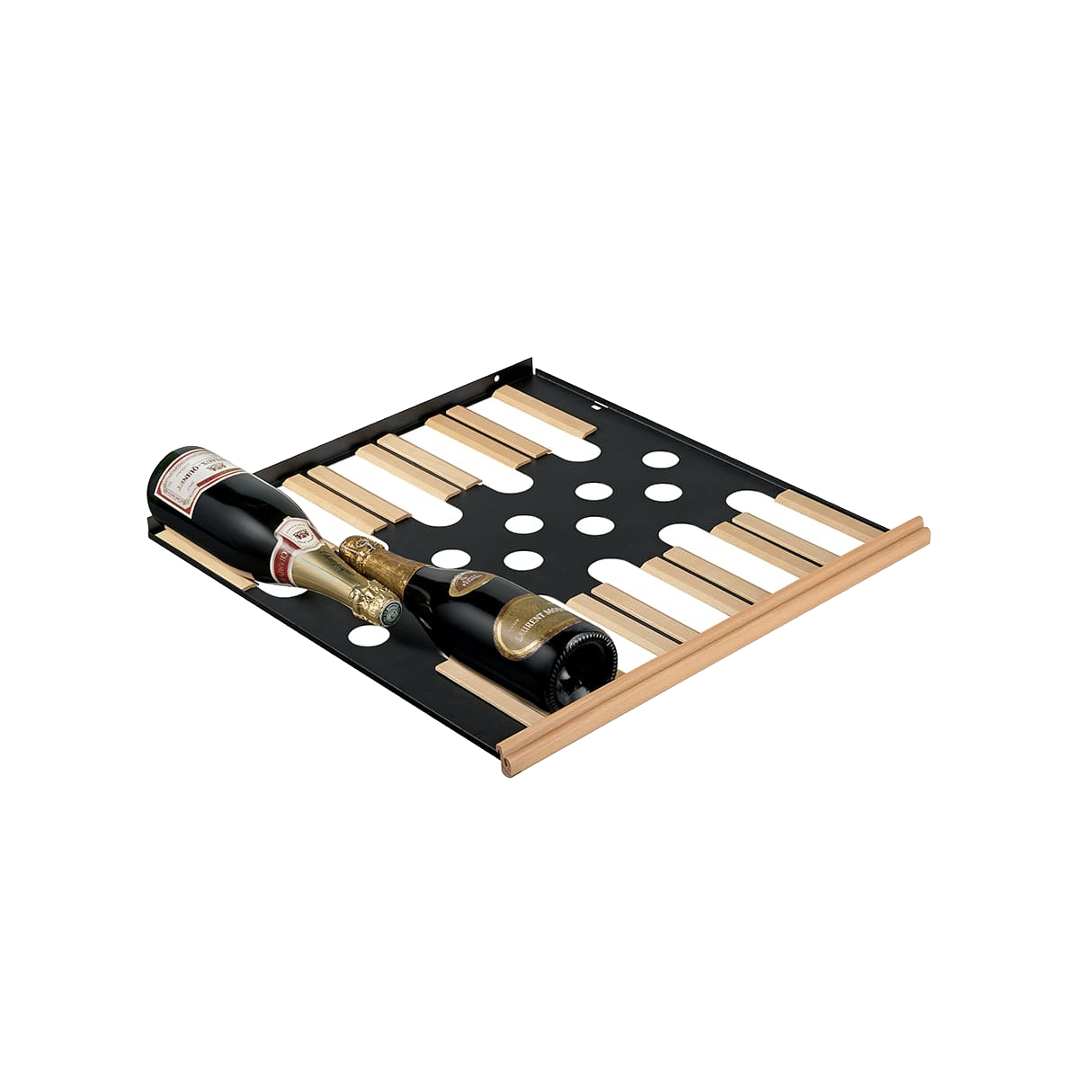 Champagne sliding shelf
