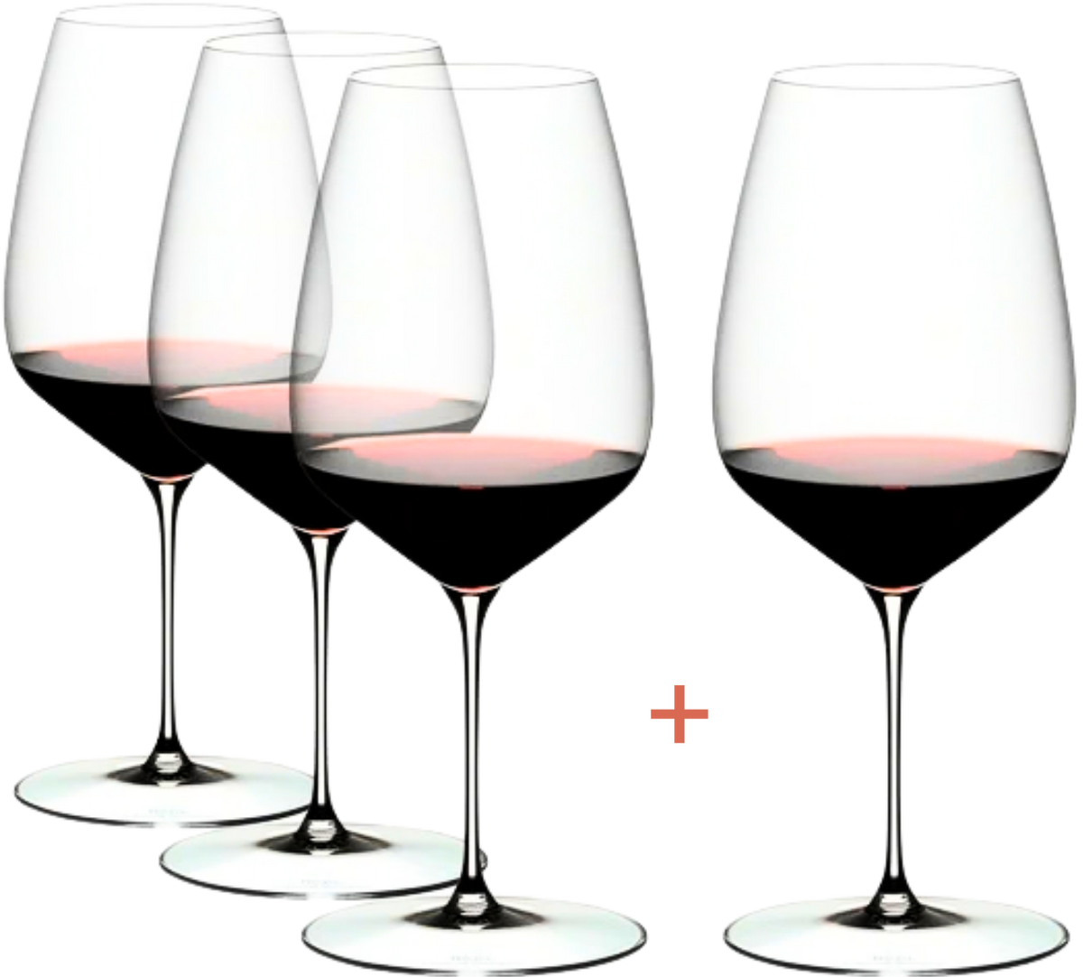 Ens. de 4 verres à Cabernet / Merlot Riedel | Série Veloce