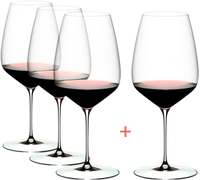 Ens. de 4 verres à Cabernet / Merlot Riedel | Série Veloce