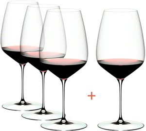 Ens. de 4 verres à Cabernet / Merlot Riedel | Série Veloce