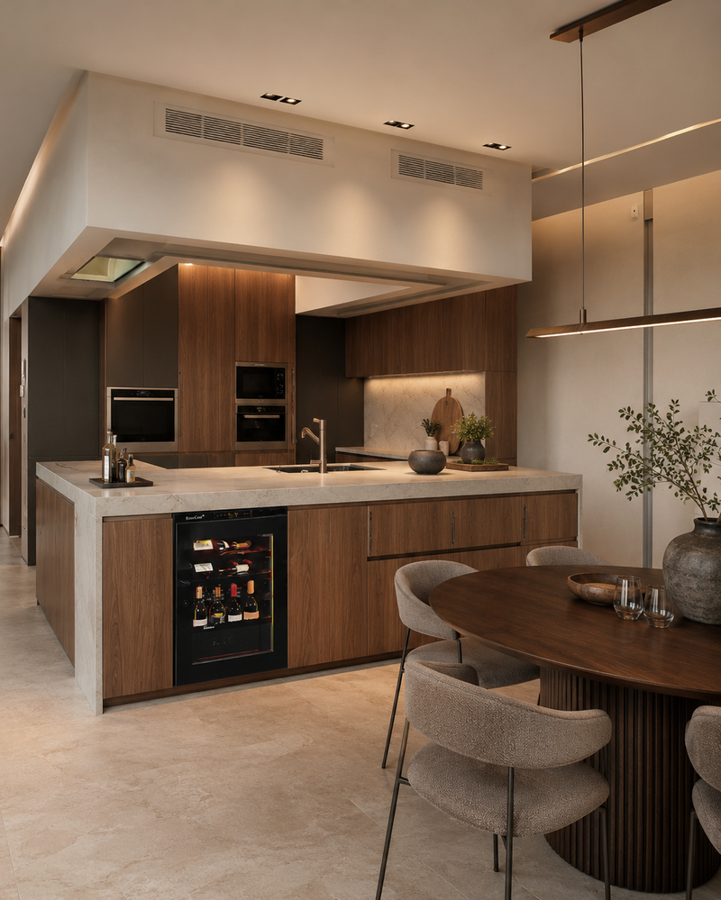 EuroCave Inspiration | Cellier à vin - 29 bouteilles, porte vitrée