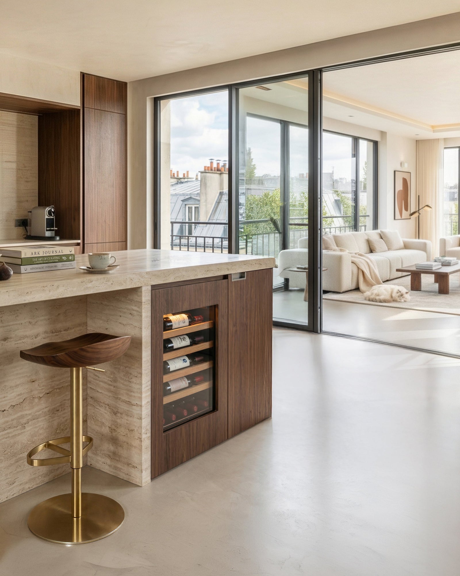 EuroCave Inspiration | Cellier à vin - 29 bouteilles - Porte technique