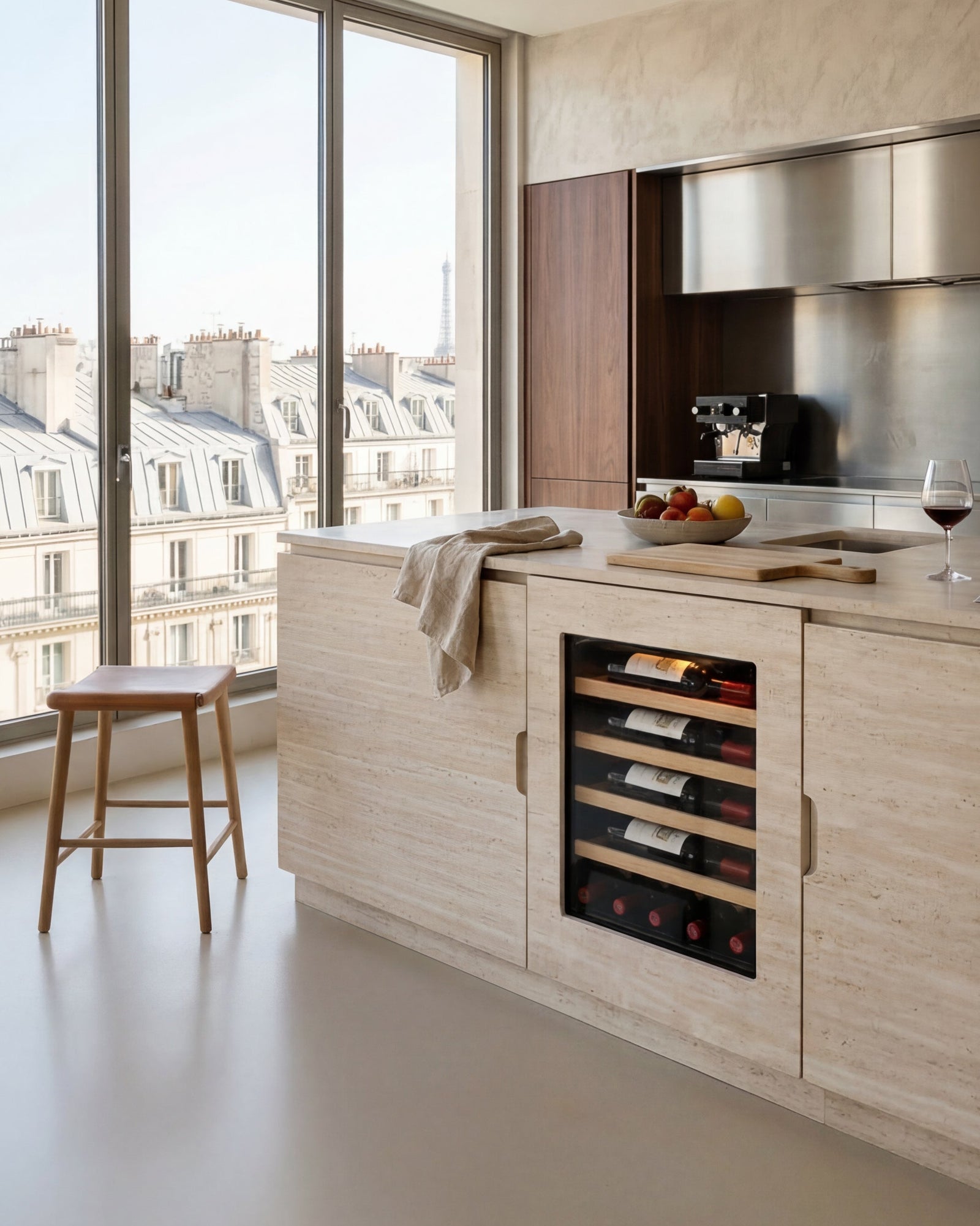 EuroCave Inspiration | Cellier à vin - 29 bouteilles - Porte technique