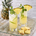 Mojito Glass & Muddler Set - Glass & Wood / Giftbox