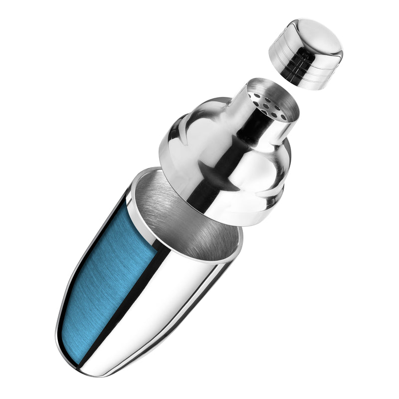 Double Wall Stainless Steel Cocktail Shaker - Stainless Steel / Stainless Steel / Giftbox