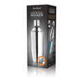 Double Wall Stainless Steel Cocktail Shaker - Stainless Steel / Stainless Steel / Giftbox