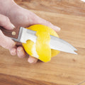 Bar Knife & Zester Set - Stainless Steel, Wood and Brass / Giftbox