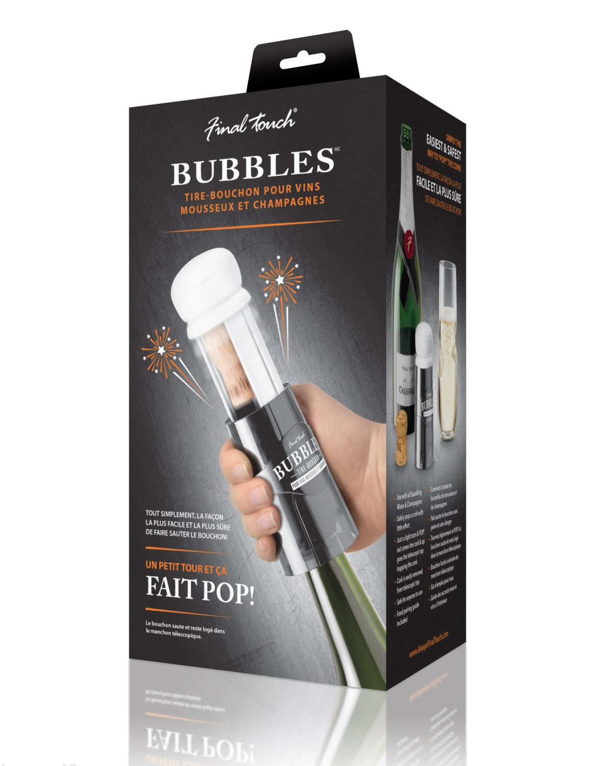 Ouvre-bouteille Champagne et Vins Mousseux Final Touch