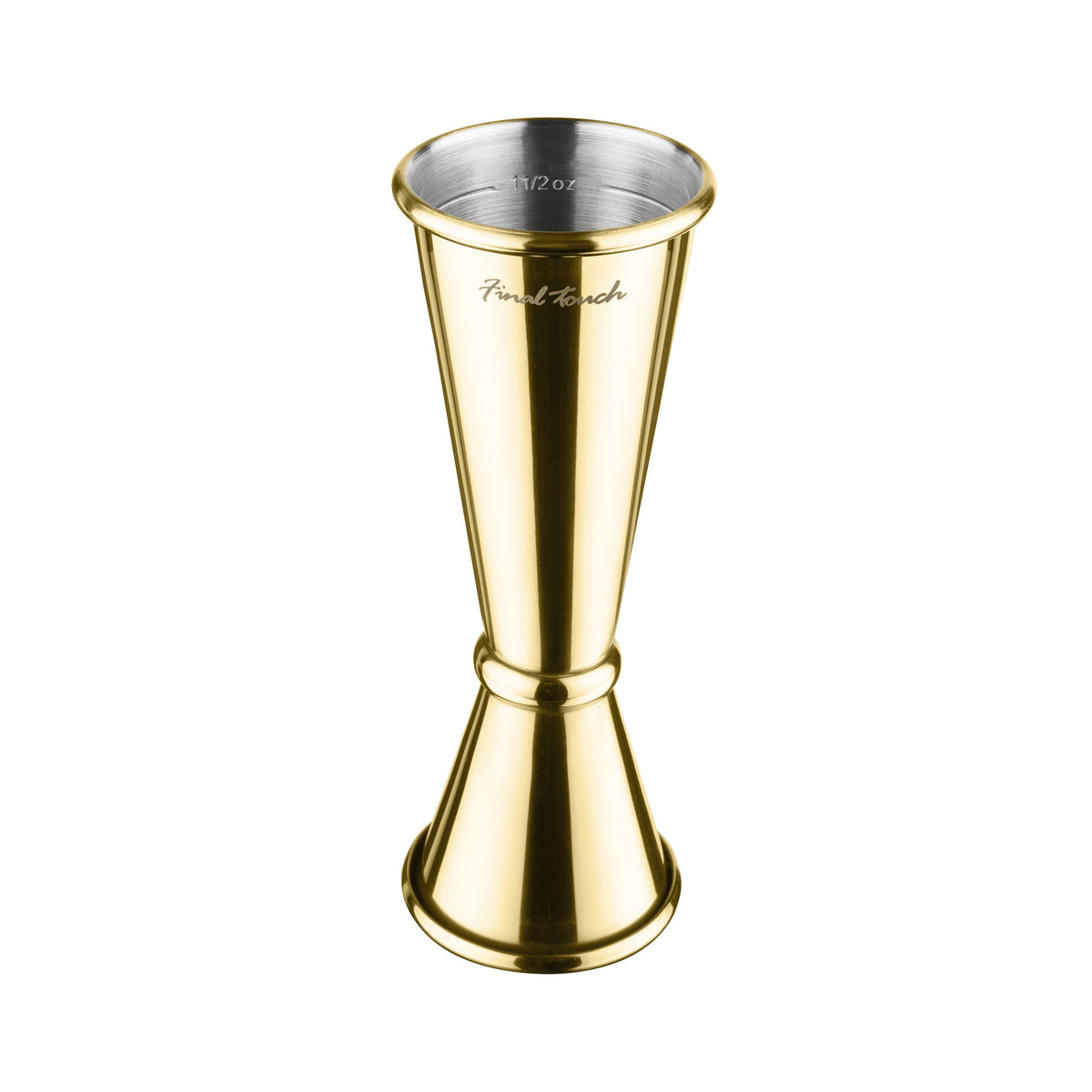 Double Jigger - Stainless Steel / 304 Grade Stainless Steel / Carded