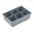 2" Extra-Large 6 Cube Ice Mould Tray - Silicone (BPA-free) / Carded