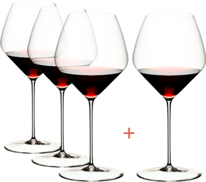 Ens. de 4 verres à Pinot Noir / Nebbiolo Riedel | Série Veloce