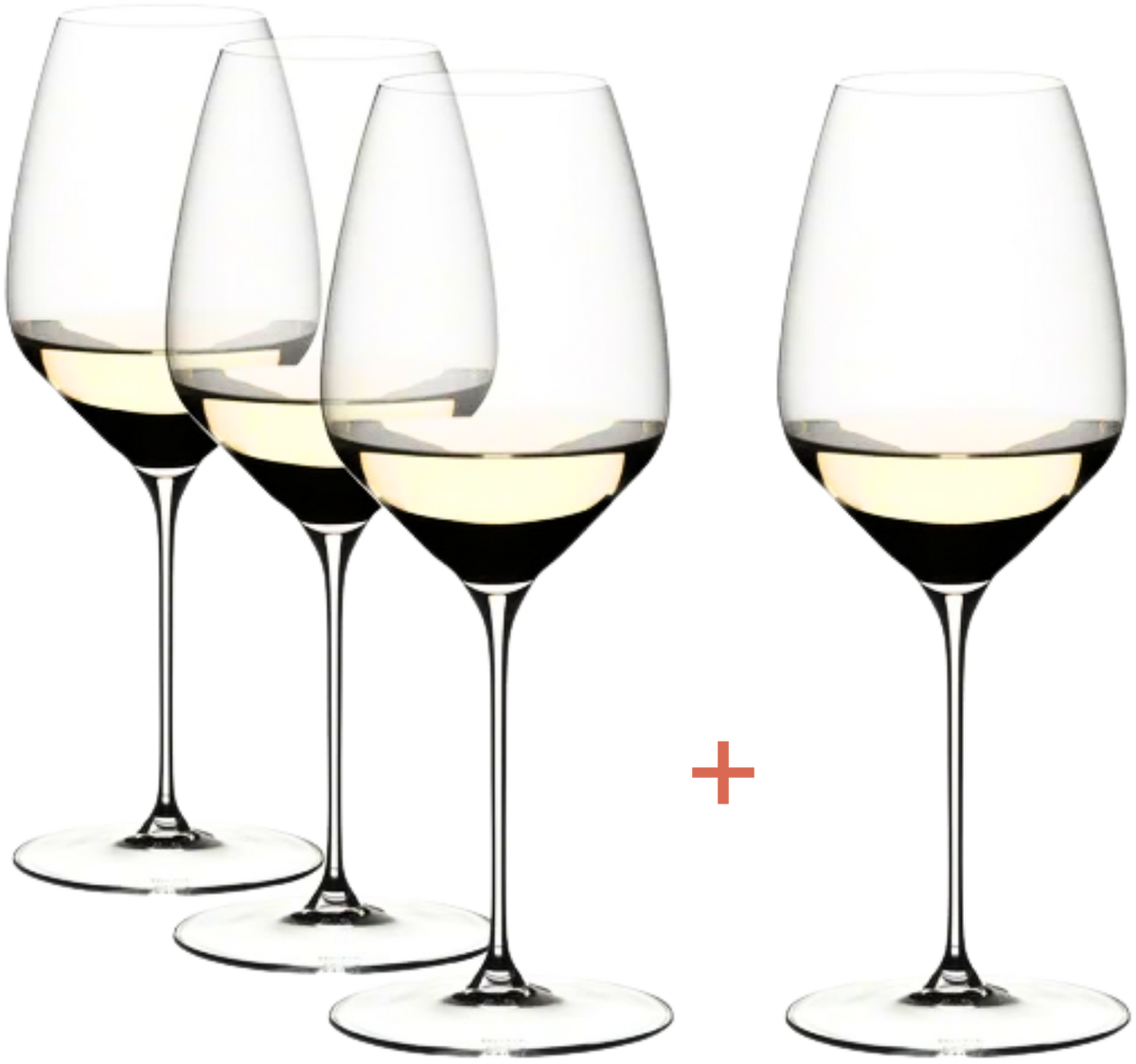 Ens. de 4 verres à Riesling Riedel | Série Veloce