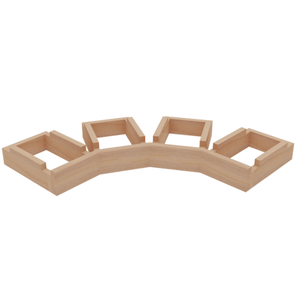 Kit Rack Classic | Base pour coin intérieur