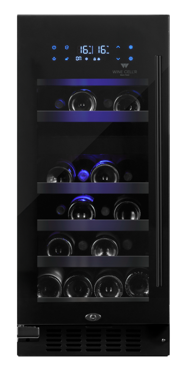 Cellier WineCell'R - Collection Black Pearl | 26 Bouteilles - 2 Zones