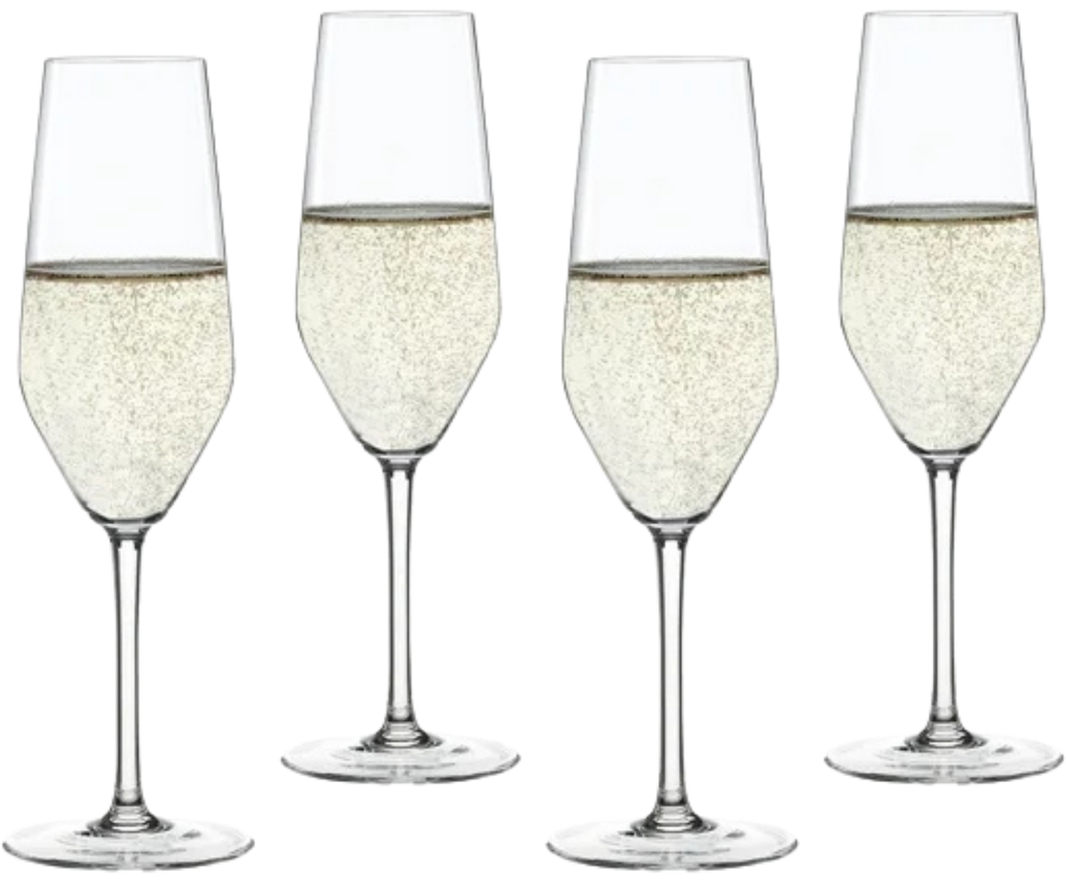  Set of 6 Champagne Spiegelau Glasses | Definition Series
