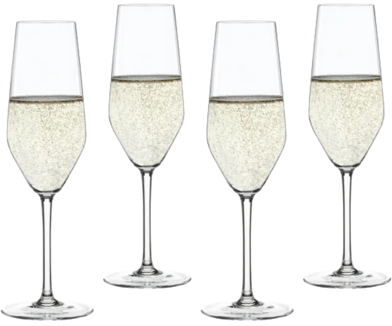  Set of 6 Champagne Spiegelau Glasses | Definition Series