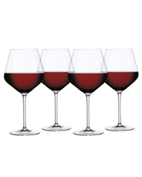 Set of 4 Spiegelau Burgundy Glasses | Style Series