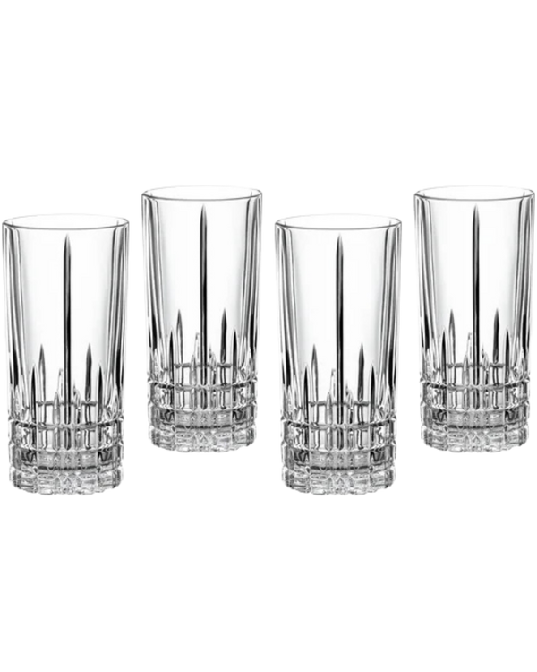 Ens. 4 Verres à Cocktail Highball Spiegelau | Série Perfect Serve