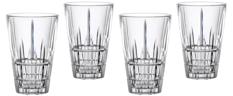 Set of 4 Spiegelau Latte Macchiato Glasses