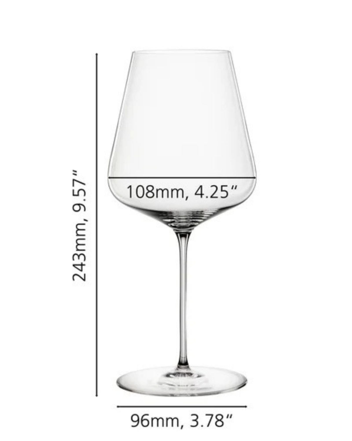 Set of 4 glasses Bordeaux Spiegelau Glasses | Definition Series