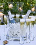 Set of 1 Bucket & 6 Champagne Flutes | Moya