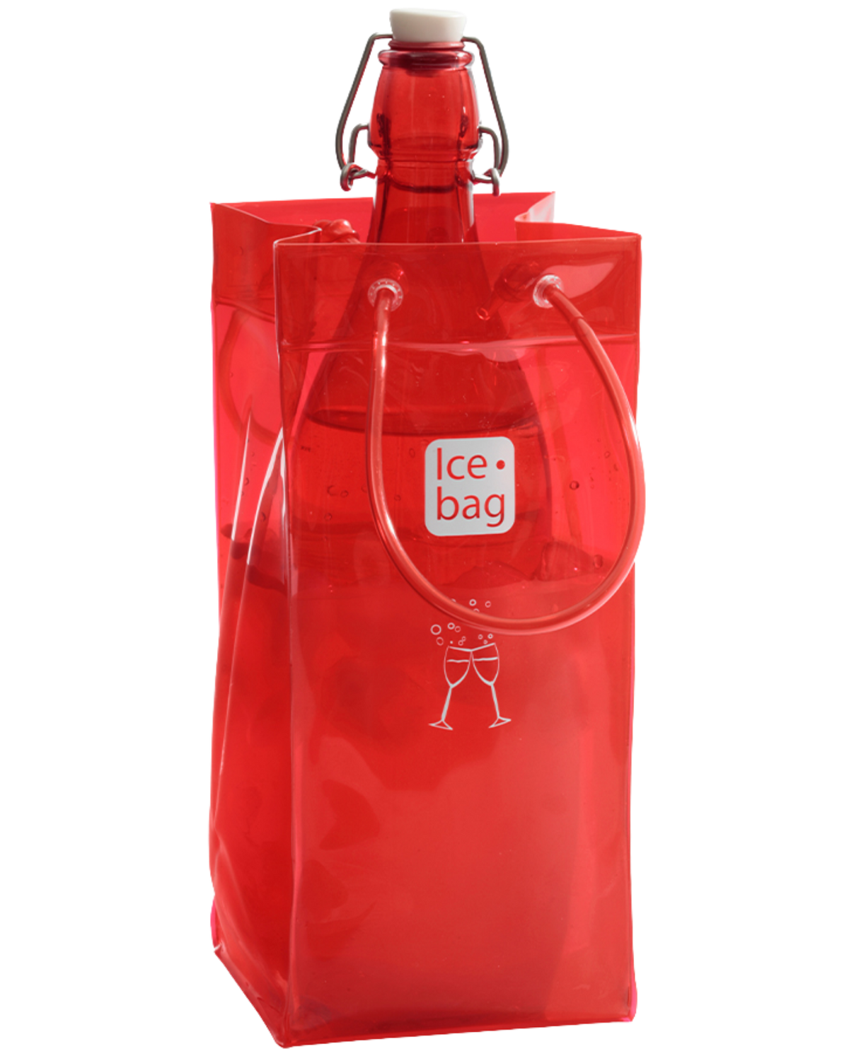 Sac 1 Bouteille Ice Bag | Rouge