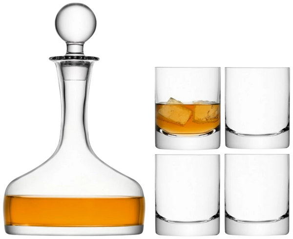 Ens. Carafe à Whisky et Verres