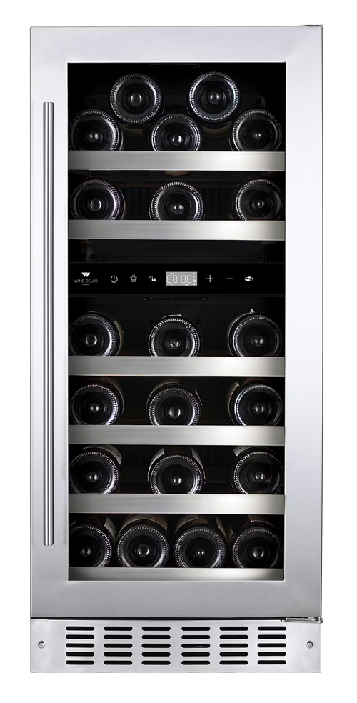 WineCell'R Wine Cabinet - Diamond Collection | 26 Bottles - 2 Zones