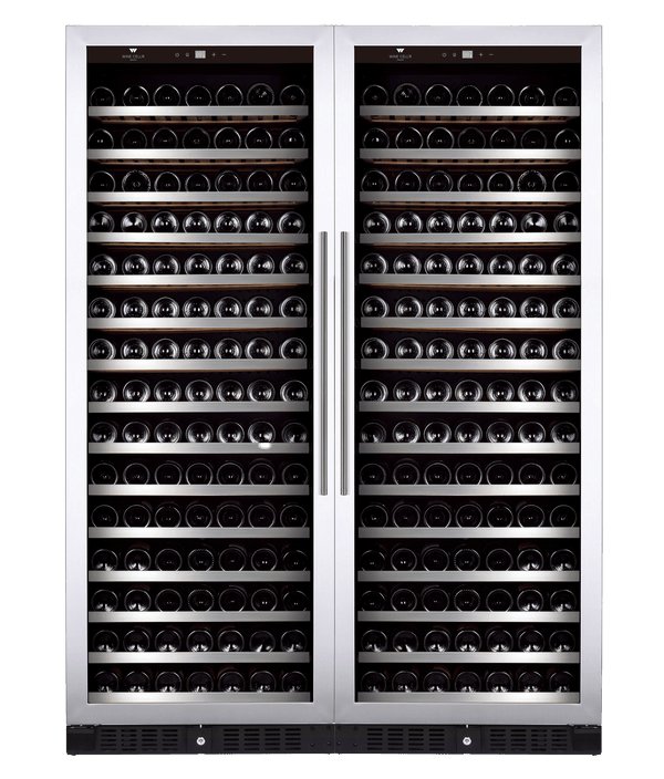 WineCell'R Wine Cabinet - Diamond Collection | 362 Bottles - 2 Zones